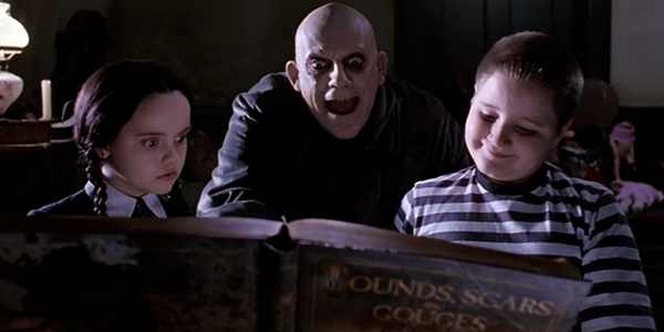 Addams Family reading