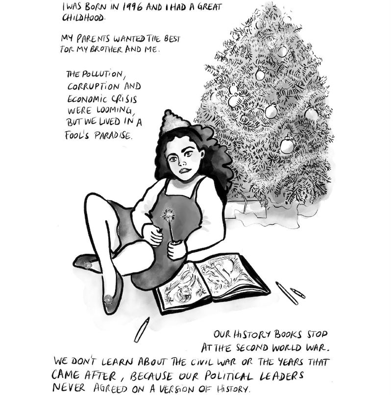 Graphic Novel ‘Waiting for Normal,' Delacorte Review, image 4