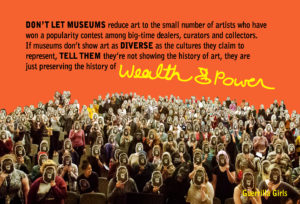 The Guerrilla Girls’ Code of Ethics for Art Museums ‹ Literary Hub