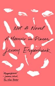 Jenny Erpenbeck, Not a Novel: A Memoir in Pieces