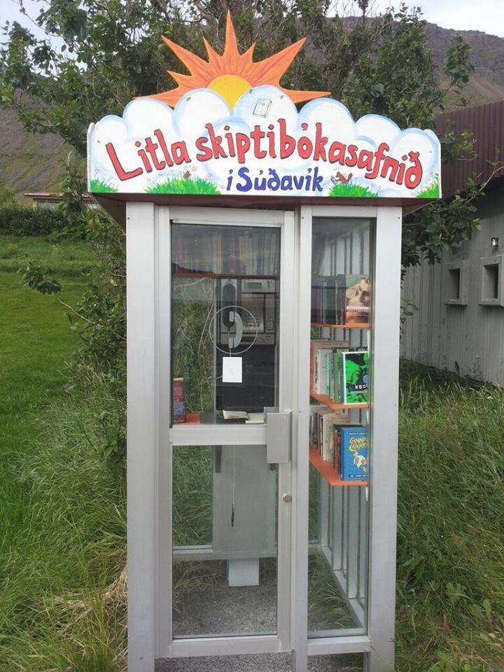 Litla skiptibokasafnid, Sudavik, Iceland