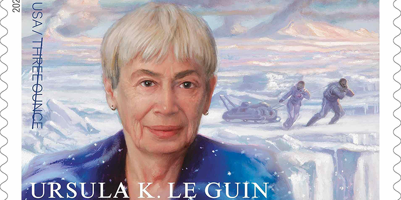 Ursula K Le Guin stamp