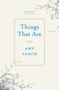 Amy Leach, Things That Are