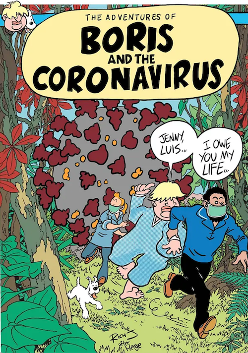 Of course Boris Johnson huge Tintin fan. ‹ Literary Hub