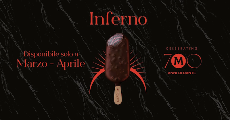 What the fresh hell Magnum is releasing a Dante themed ice cream