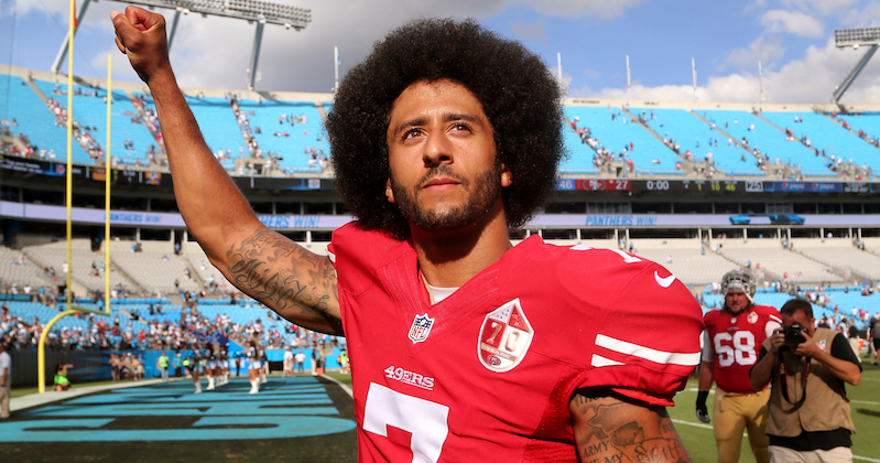 Nike's all-black Colin Kaepernick jersey honoring 4 years since