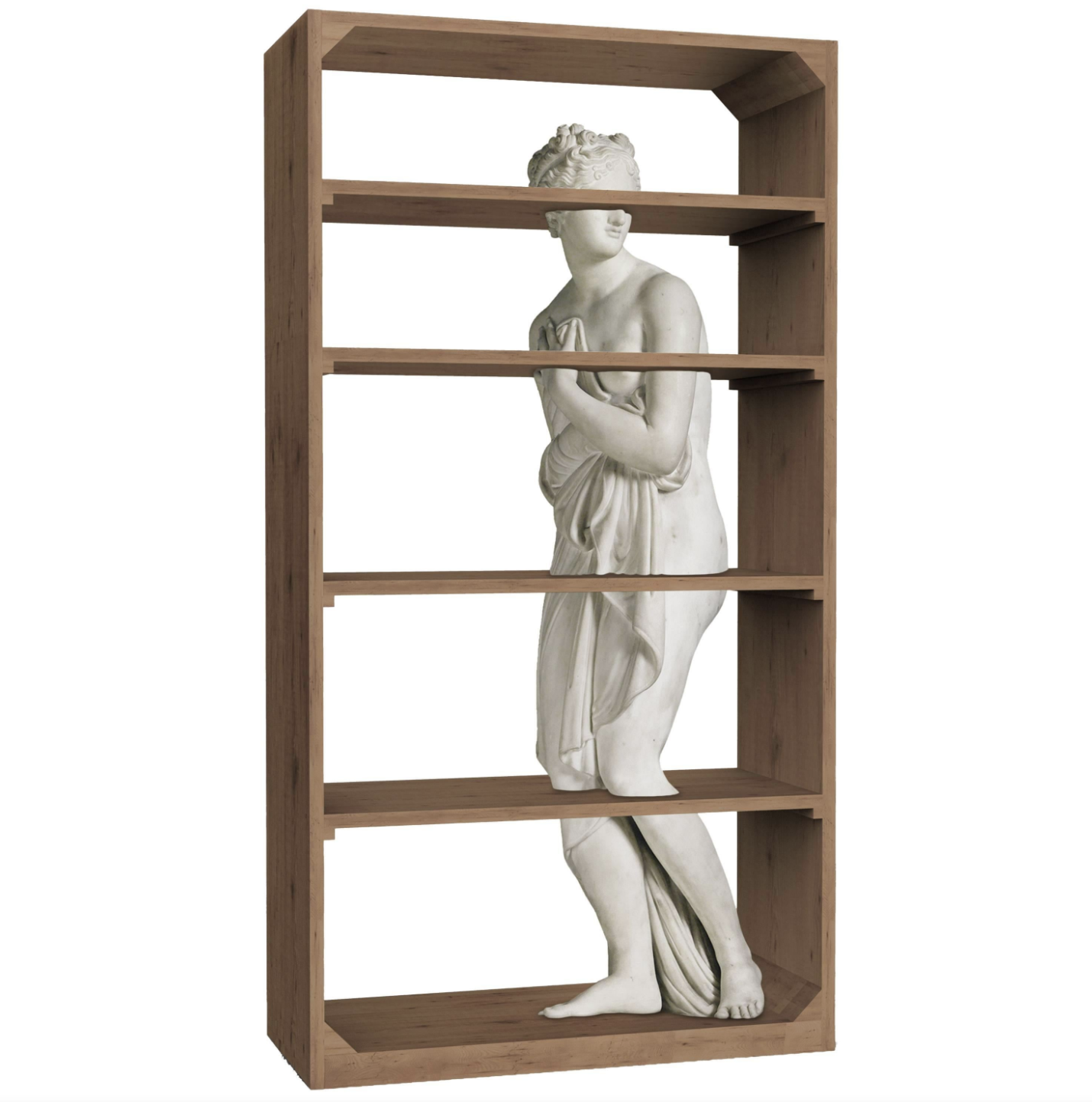 Odd shaped deals bookcases