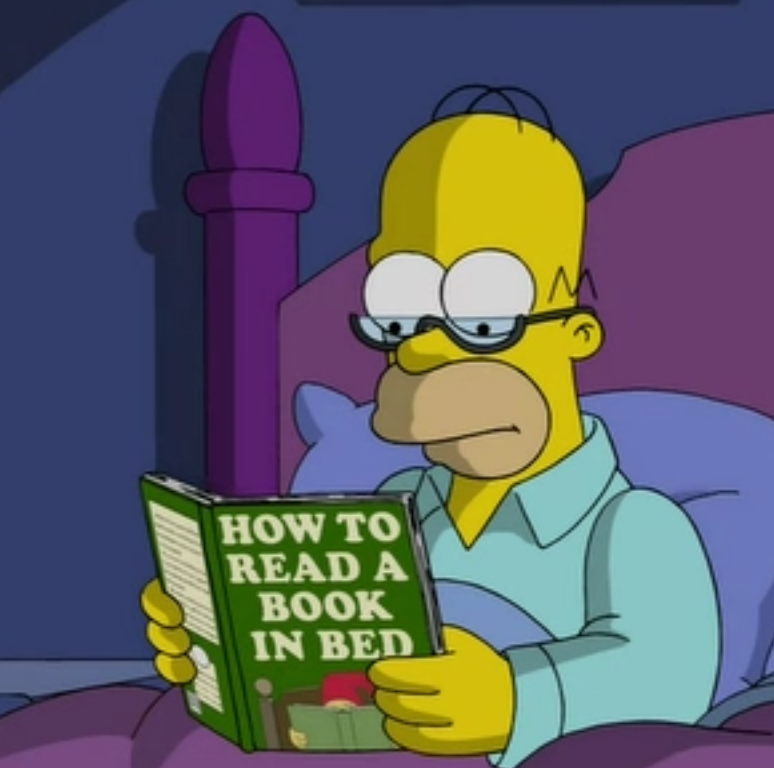 OPENING A BOOK I DONT WANT TO READ - Internets Homer