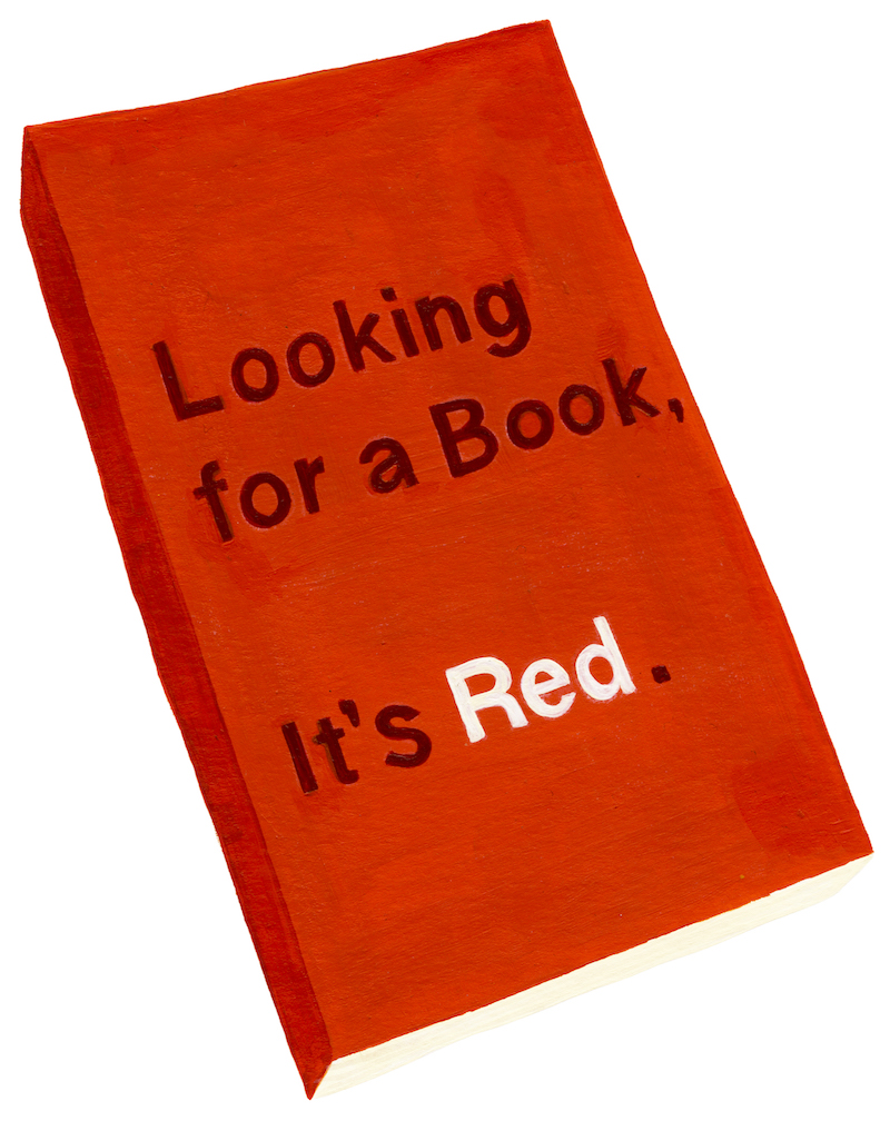Looking for a Book Its Red