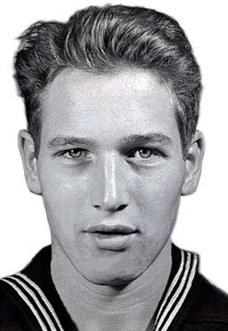 Paul Newman Navy Portrait