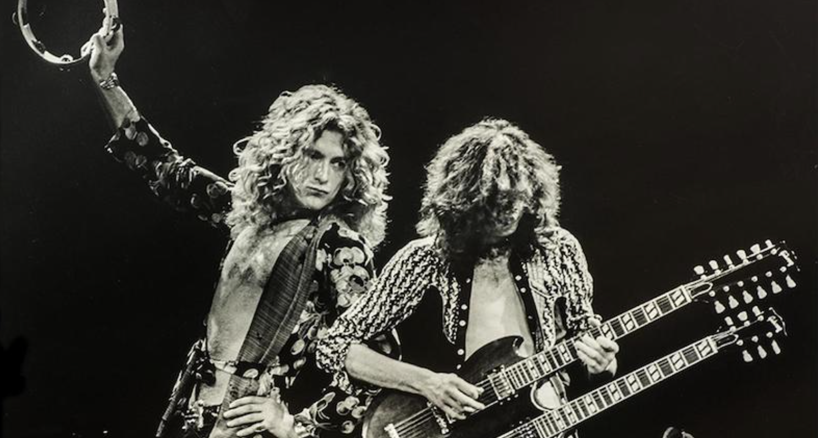 Robert Plant and Jimmy Page
