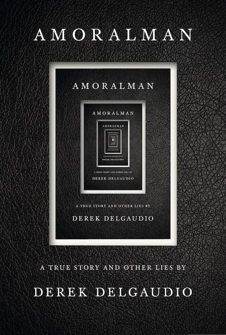 Derek Delgaudio, <em><a href="https://bookshop.org/a/132/9780525658559" rel="noopener" target="_blank">Amoralman</a></em>; cover design by John Gall (Knopf, March)