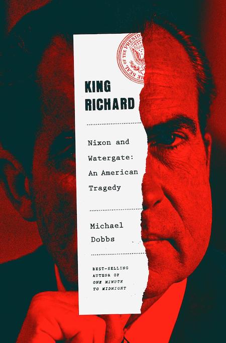 Michael Dobbs, <em><a href="https://bookshop.org/a/132/9780385350099" rel="noopener" target="_blank">King Richard</a></em>; cover design by Tyler Comrie (Knopf, May)