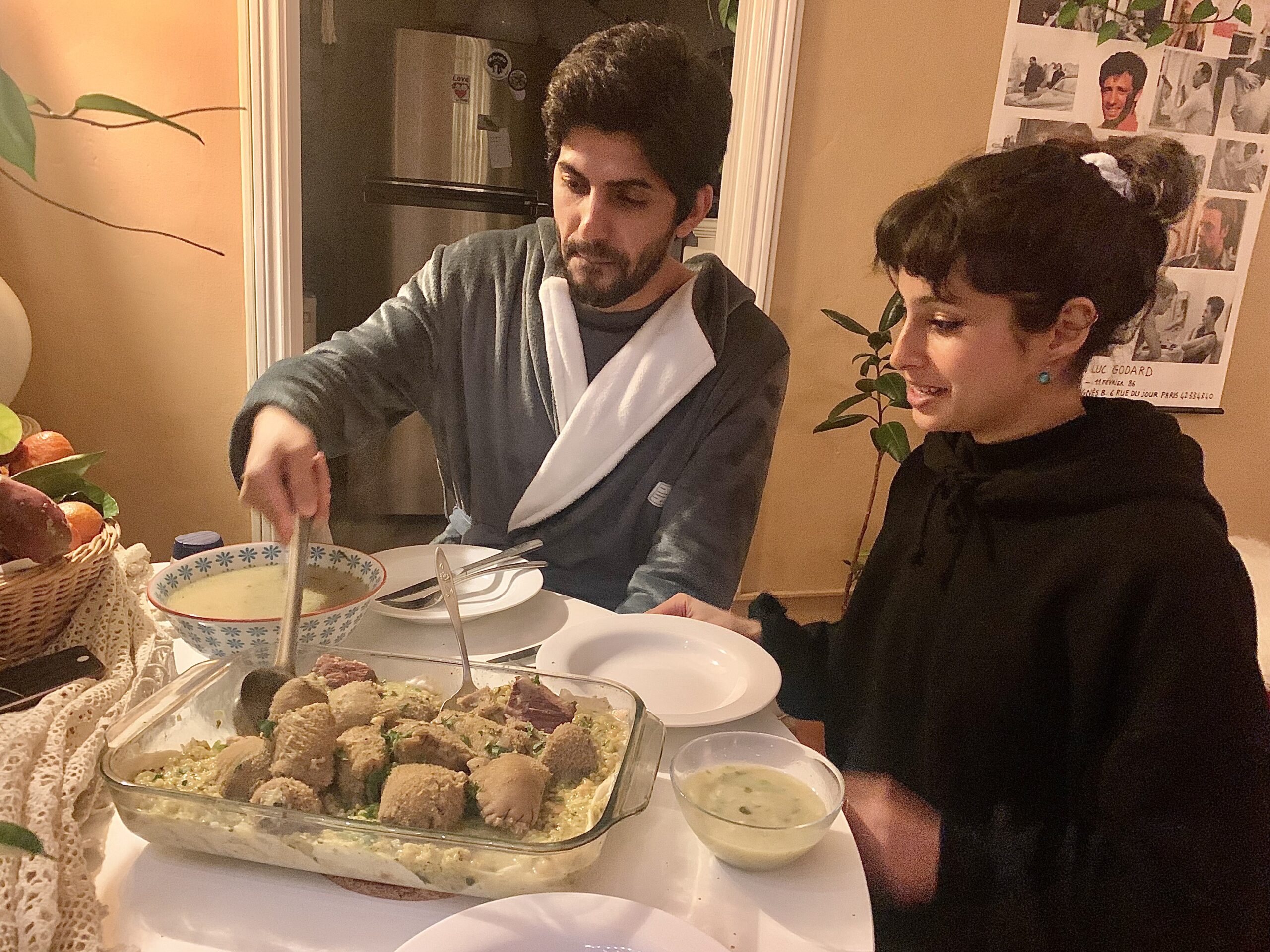 In a Gazan Home in California, Two Writers Share a Taste of Home