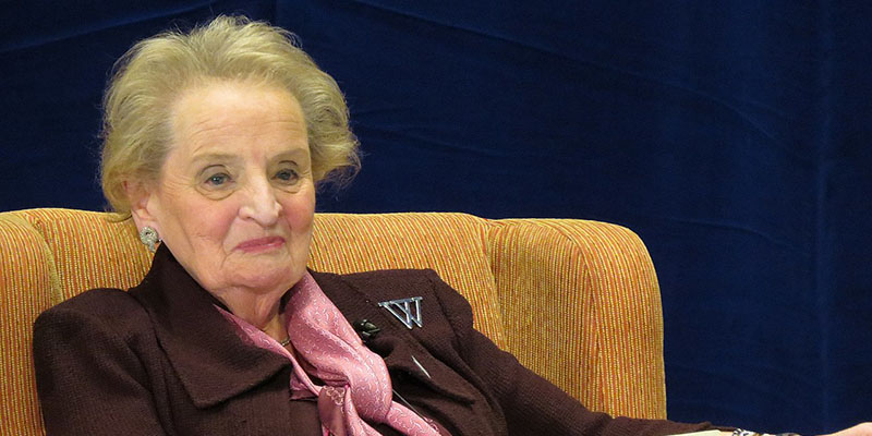 Freedom Must Still Be Defended: Remembering Madeleine Albright ...