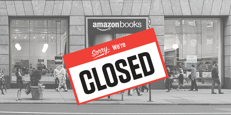 amazon bookstore, closing