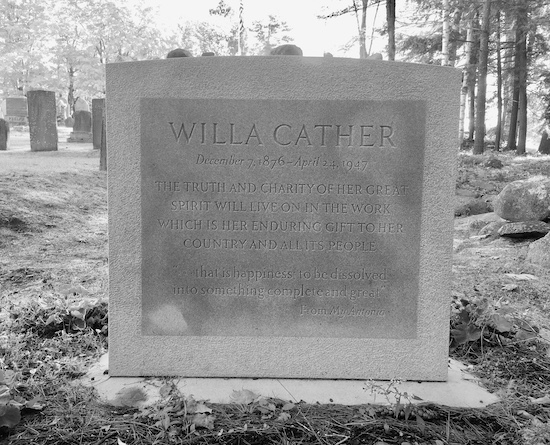 willa cather grave