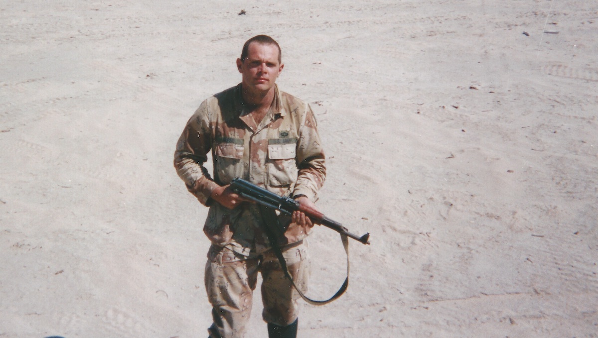 Bill Glose in Iraq