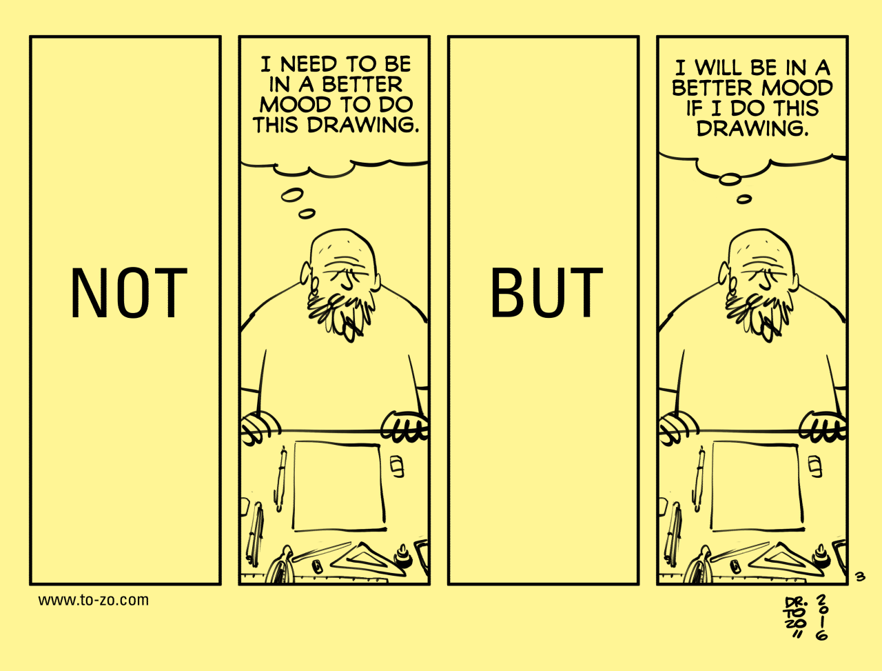 The comic strip that every artist needs to read. ‹ Literary Hub