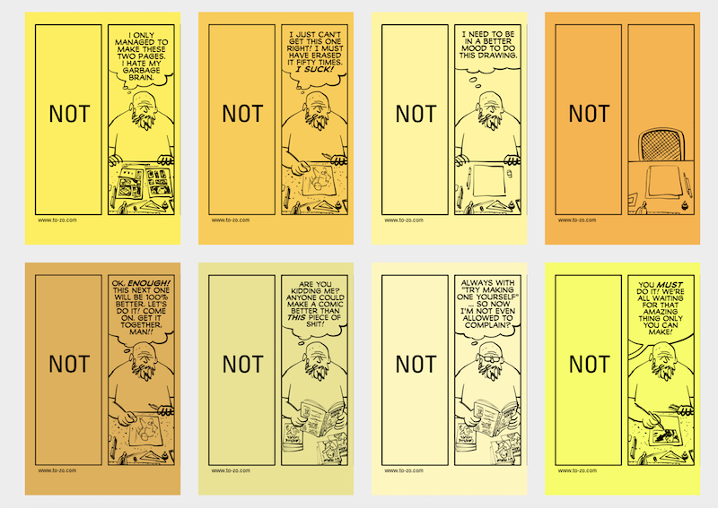 The comic strip that every artist needs to read. ‹ Literary Hub