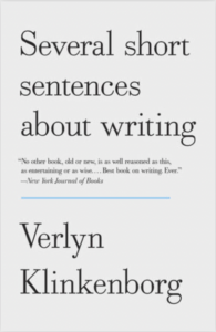 Several Short Sentences about Writing