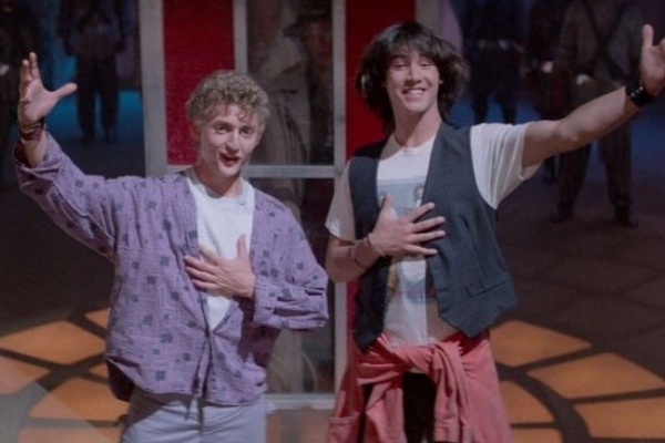 Bill and Ted's excellent adventure