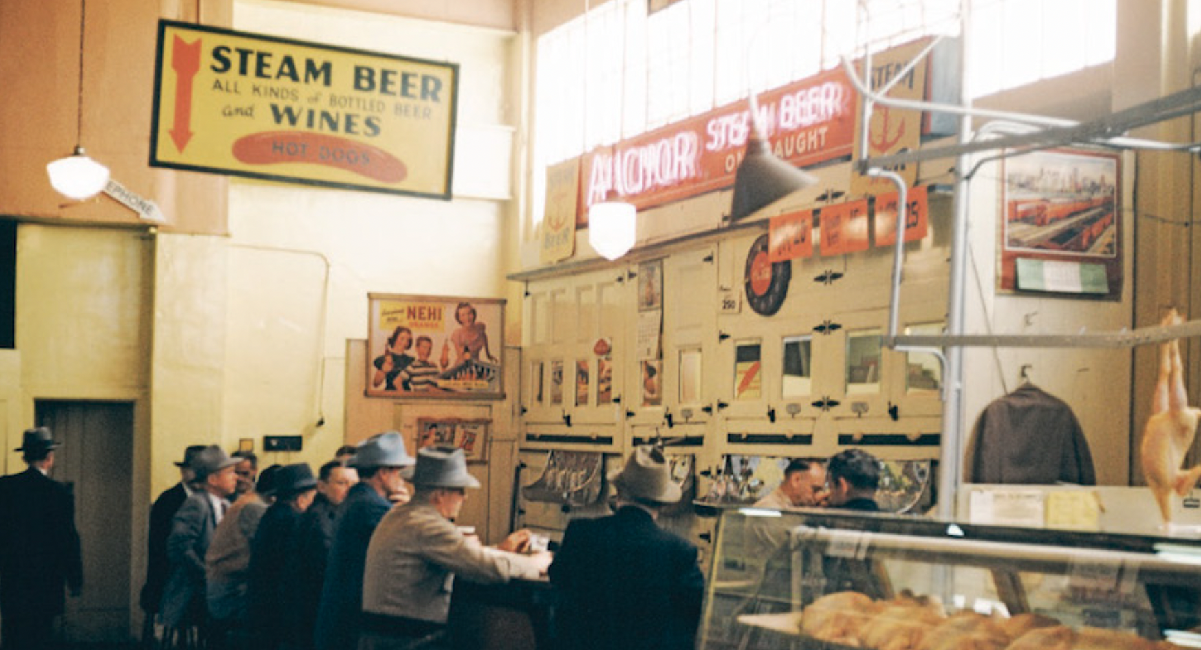 An Anchor Brewing Co. steam beer is photographed at a store in San