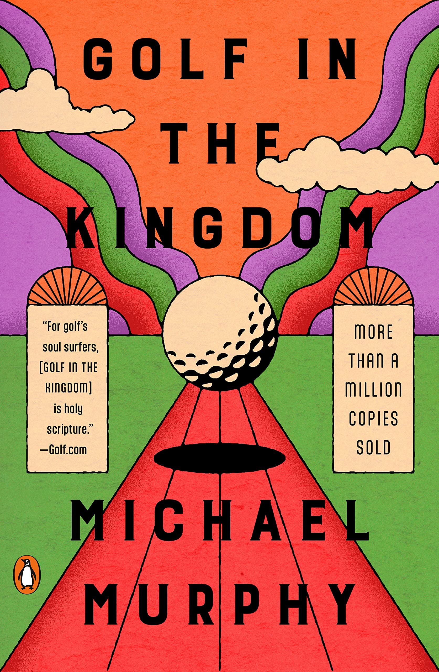 Michael Murphy, <em>Golf in the Kingdom</em>, design by Lauren Peters-Collaer (Penguin Books)
