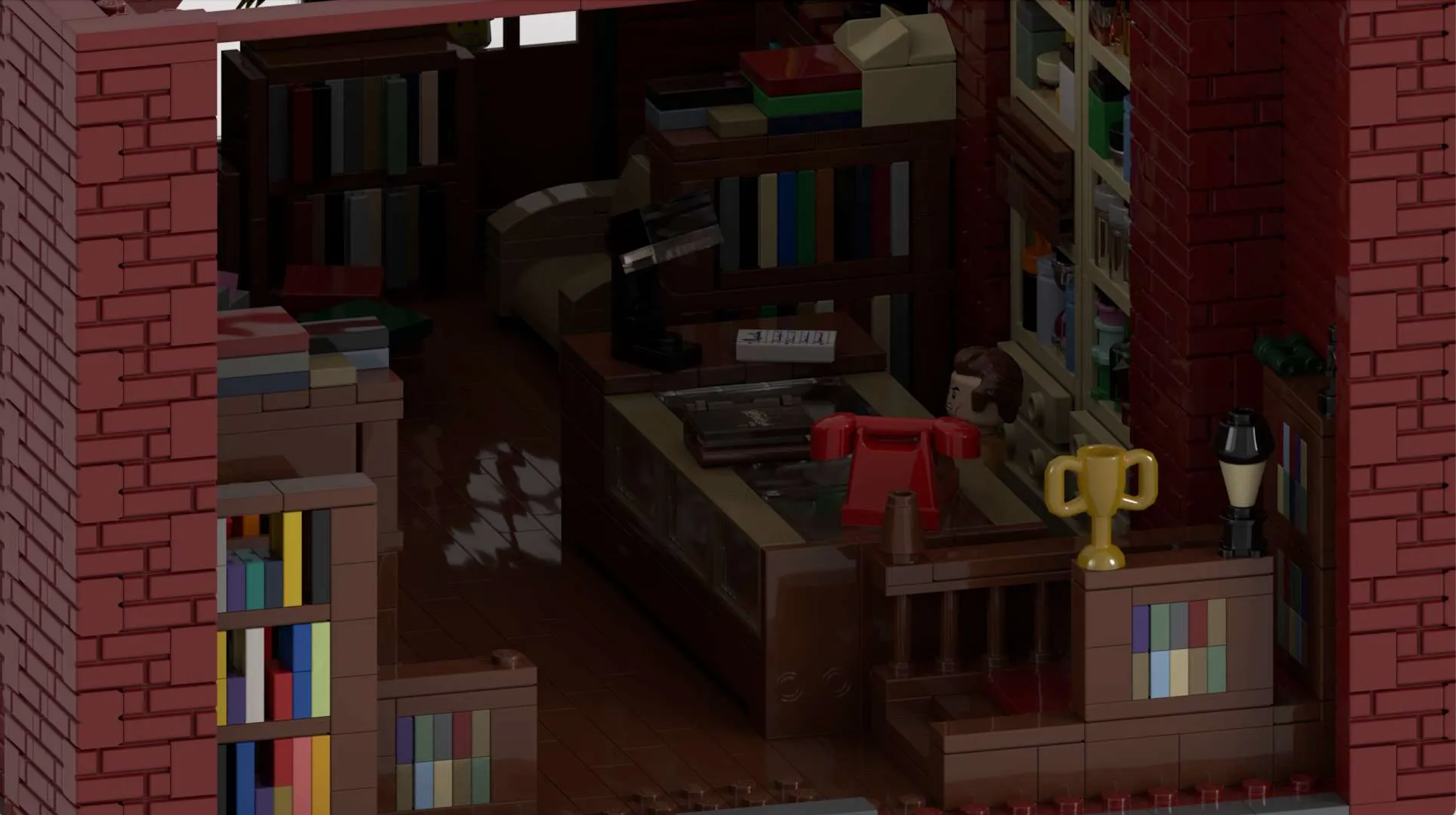 Ray's Occult Books LEGO_interior