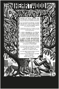 Heartwood poster by Robert MacFarlane