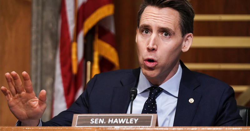 Josh Hawley Busted After Using Fake Founding Father Quote To Push Religious Agenda (huffpost.com)