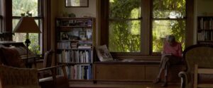 Ursula K Le Guin in her office