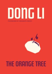 Book cover of Dong Li's poetry collection, The Orange Tree