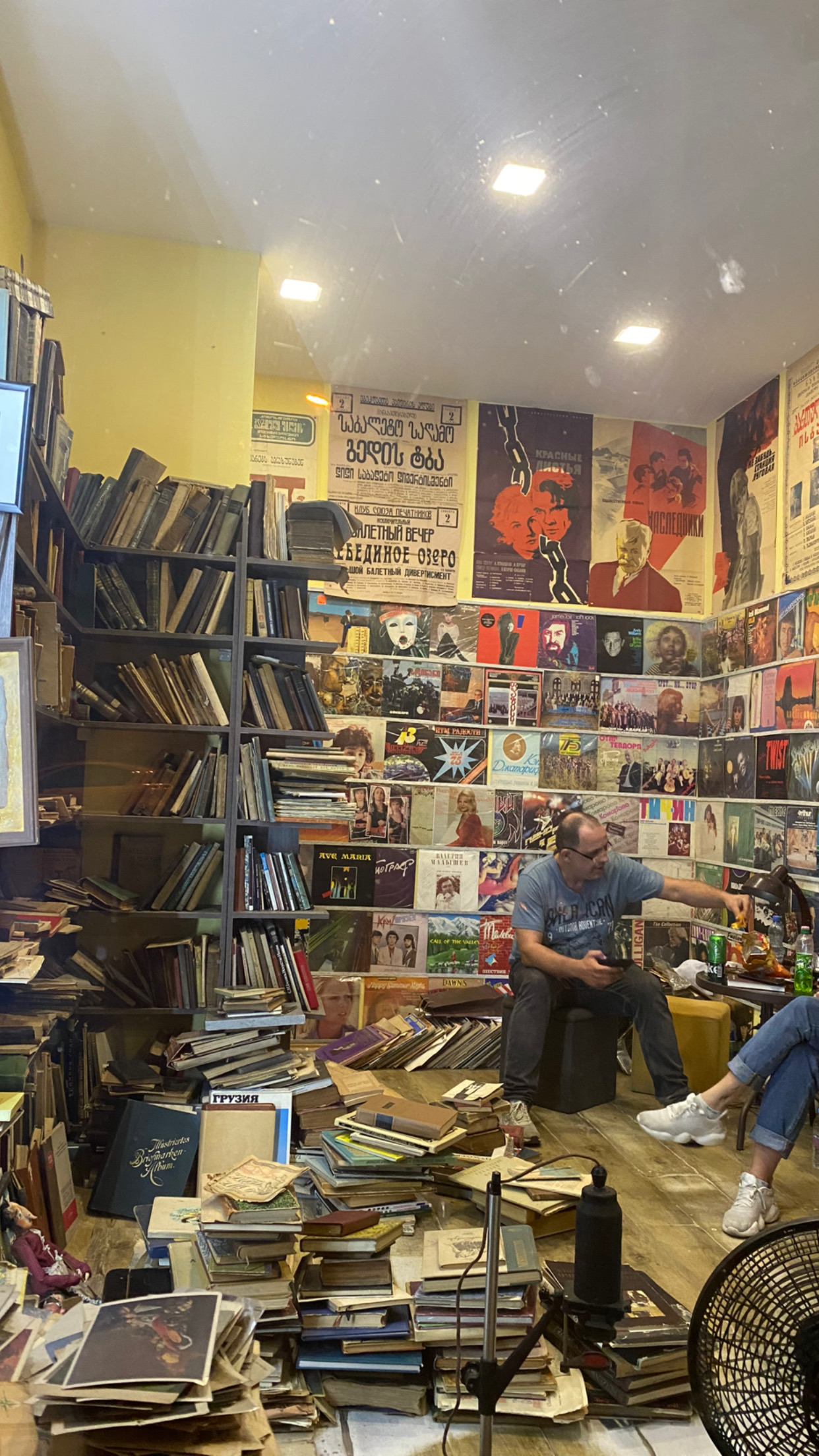 A bookstore in old town Tbilisi
