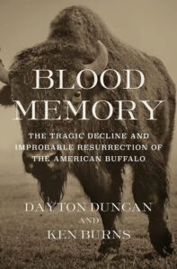 Cover of Dayton Duncan and Ken Burns' book Blood Memory