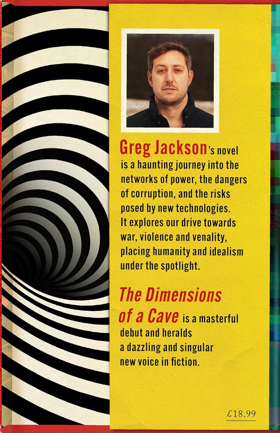 Greg Jackson, The Dimensions of a Cave (Granta Books [UK], October 26) Design by Jamie Keenan