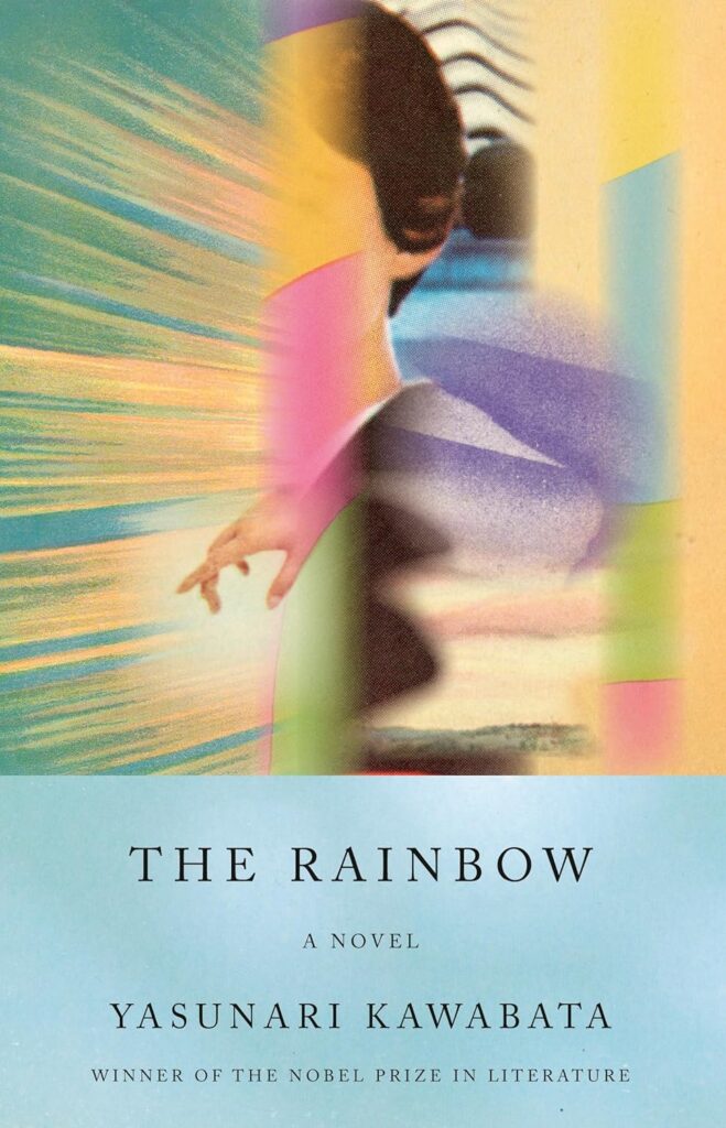 Yasunari Kawabata, <em><a href=https://lithub.com/the-138-best-book-covers-of-2023/"https://bookshop.org/a/132/9780593314920" rel="noopener" target="_blank">The Rainbow</a></em> (Vintage, November 7)<br />Design by John Gall