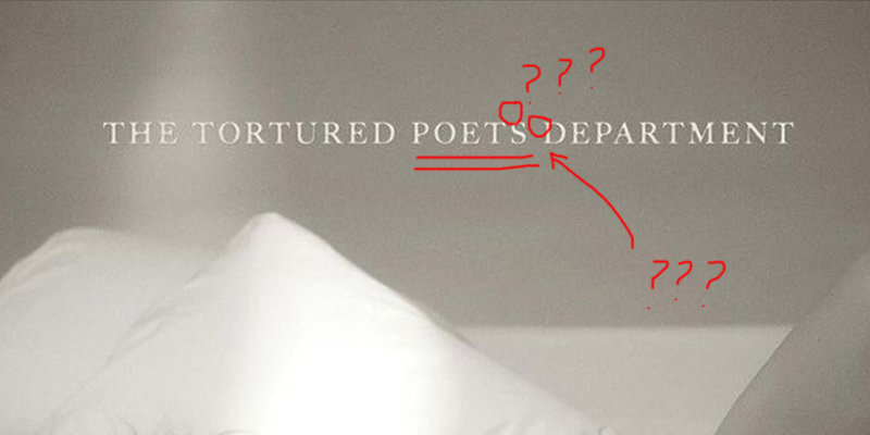 Is the phrase The Tortured Poets Department grammatically correct ...