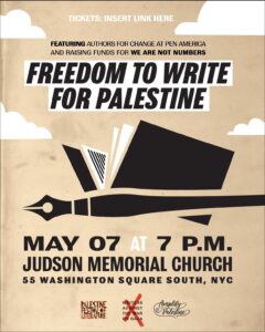 Freedom to Write for Palestine