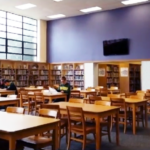 high school library