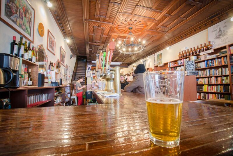 The coolest bookstore bars in America.