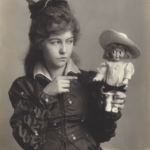 Dorothy Gish with doll