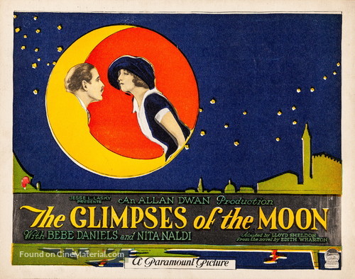 the glimpses of the moon movie poster