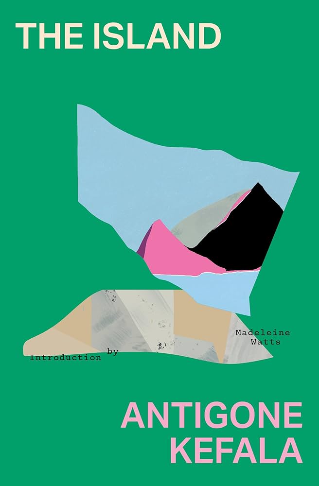Antigone Kefala, tr. Madeleine Watts, The Island; cover design by Sarah Schulte (Transit Books, June 3)