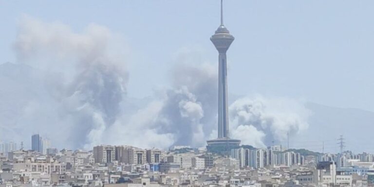 Tehran bombardment