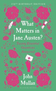 What Matters in Jane Austen