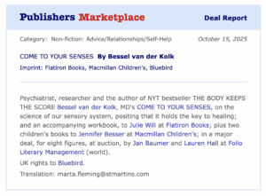 Literary Hub » The Body Keeps The Score sequel just got an eight figure deal.