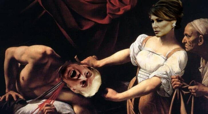 Librarian leaves job after declining Melania Trump’s demand for a sword.