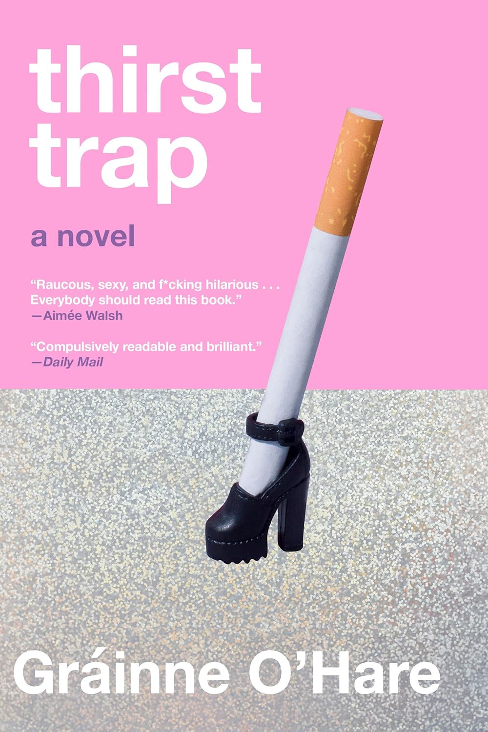 Gráinne O’Hare, <a class="external" href="https://bookshop.org/a/40/9798217088997" target="_blank" rel="noopener"><em>Thirst Trap</em></a>; cover design by Daisy Bates (Crown, November 11)