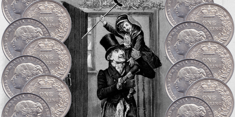 Did Bob Cratchit really make more than an American on minimum wage?